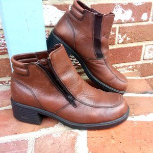 Sandler of Boston, Brown Leather Boot 8W